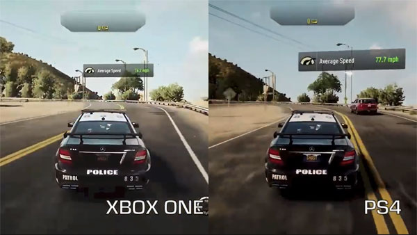 graphics of xbox one and ps4