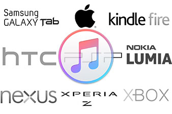 Transfer iTunes to various portable devices
