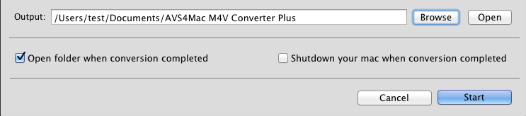 customize output path